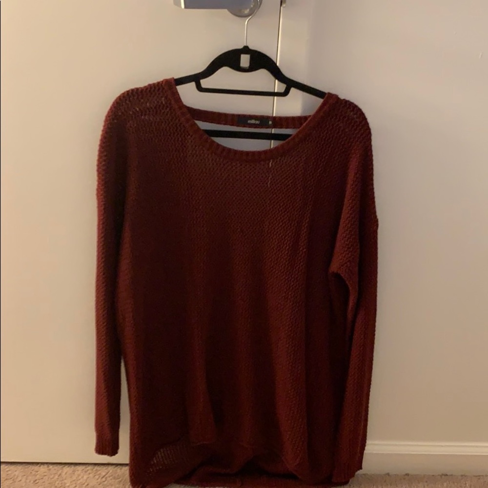 Millau Open Back Oversized Sweater